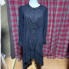 イッセイミヤケ プリーツプリーズ シワ加工 半袖シャツ サイズ3