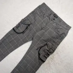 ✨Y2K!L✨archive SKKONE bontage pants punk