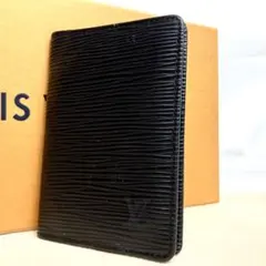 【外観美品】ルイヴィトン　オーガナイザー　エピ　ドゥポッシュ　カードケース　黒