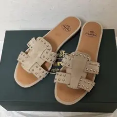 【234】レディースchurch'sミュールサンダル　２３cm ３５ 234】レディースchurch´sミュールサンダル 23cm 35