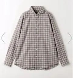 united arrows⭐︎ブラウン⭐︎ネルシャツ⭐︎チェック