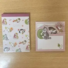 mofusand モフサンド メモ帳 2個セット
