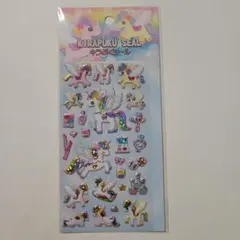 キラぷくシール