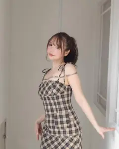 andmaryアンドマリーCecilycheck long dress andmary on X: 