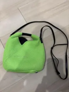 MM6 ジャパニーズ メッシュ 2WAYショルダーバッグ グリーン