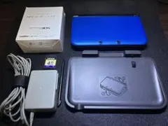 【動作品・付属品付き】ニンテンドー 3DS LL ブルー ブラック 本体