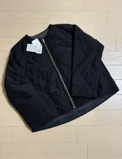 パテッドファーリバーシブルブルゾン