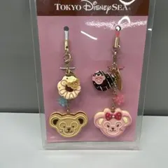 ディズニーシー ダッフィー シェリーメイ ペアストラップ