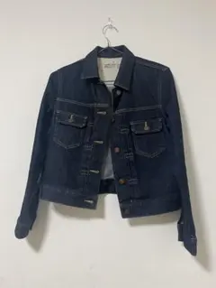 ダークブルー デニムジャケット Sサイズ