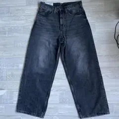 m*m様 未使用品 リーバイス578 バギーデニム W30 L30 ブラック L