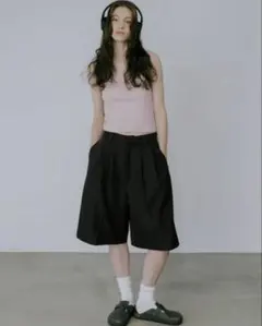 litリットDouble Tuck Half Pantsダブルタックハーフパンツのサムネイル