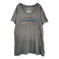 限定 公式 ファナティクス NHL ブルース 優勝記念 半袖 Tシャツ 灰 XL