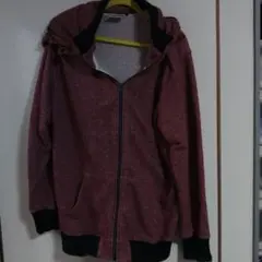 Rack Bird フード付き赤色パーカー 3L