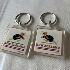 NEW ZEALAND キーホルダー 2個セット DEREKのサムネイル