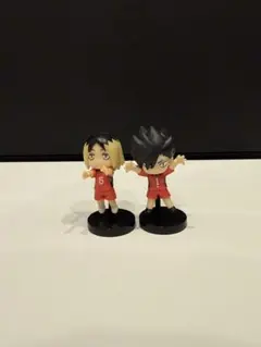 ハイキュー　孤爪研磨　黒尾鉄朗　エッグチョコ　2体セット