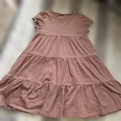 any FAM 半袖ワンピース 130 ピンク