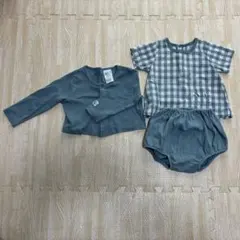 プチバトー　セットアップ　12M/74cm