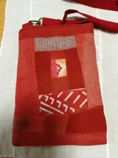 古布リメイク紅花染め 花柄トップス刺し子 古布リメイク紅花染め 花柄トップス刺し子 古布リメイク 型染め