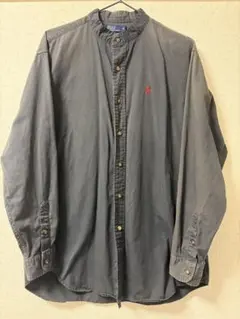 Polo Ralph Lauren ネイビー ボタンダウンシャツ リメイク