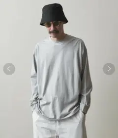 ＜Steven Alan＞FLP SUP BORDER LONG-T