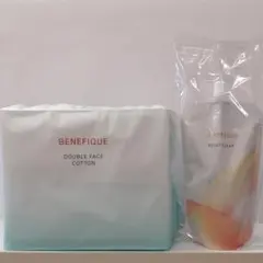 資生堂ベネフィーク リセットクリア(つめかえ用) ＆ 専用コットン SET