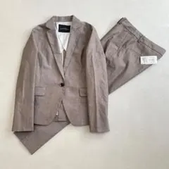 極美品 グリーンレーベルリラクシング パンツスーツ セットアップ 手洗い可能