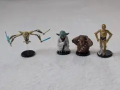 チョコエッグ スター・ウォーズ フィギュア４点セット