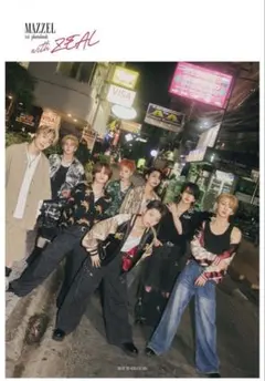 MAZZEL 1st photobook with ZEAL