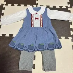 la poche biscuitワンピース風ロンパース　70cm