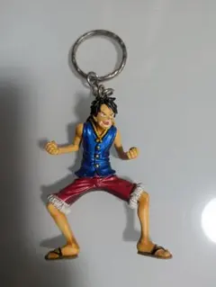 ワンピース　ハイグレードカラーリングキーホルダーNo.3 ルフィ