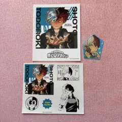 ヒロアカ 轟焦凍 ヒロアカ展 入場特典シール セット④