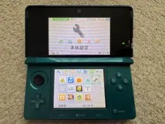 ニンテンドー3DS ターコイズ 本体