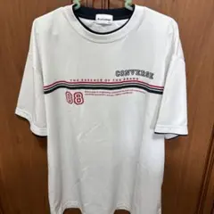 CONVERSE プリント Tシャツ L ホワイト