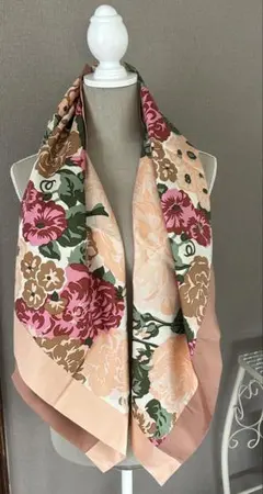 ジムトンプソン　シルクスカーフ 約106cm x 106cm