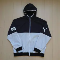 PUMA フード付きナイロンジャケット　XXL
