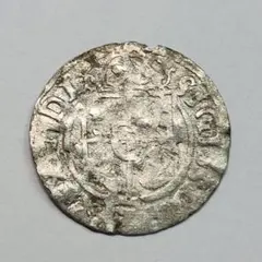 Umm-007 ウマイヤ朝 ディルハム銀貨ヒジュラ暦124年（西暦741/2年
