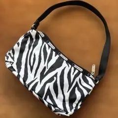 LE SPORTSAC ゼブラ柄 ショルダーバッグ