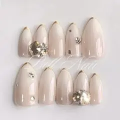 スキニーミラーフレンチ グラデーション 卒業式 入学式 大人シンプル【016】