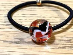 レジンヘアゴム　ハンドメイド　No.1550