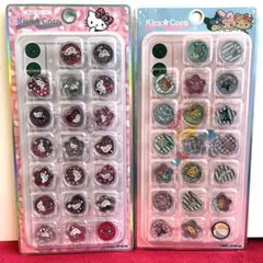ハローキティ　キラコロ おはじきシール 2枚セット