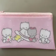 サンリオ ニャニィニュニェニョン フラットポーチのサムネイル