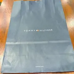 TOMMY HILFIGER 紙袋 ショッパー ネイビー