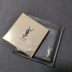 YSL BEAUTE ミラー付き化粧小物 専用ポーチ付き