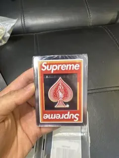 Supreme Bicycle Clear Playing Cards トランプ org.jpg