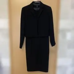礼服 ブラック ジャケット＋ワンピース 7号