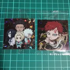 ブ*た様 ナルト にふぉるめーしょんホロシール 2枚セット