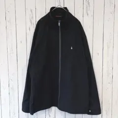 Hush Puppies ハッシュパピー ナイロンジャケット M ネイビー 刺繍