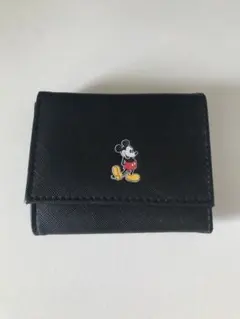 三つ折り財布　黒