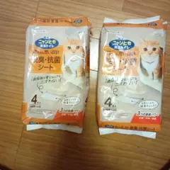 ニャンとも清潔トイレ 脱臭抗菌シート 計6枚（3枚入×2袋）まとめ売りのサムネイル