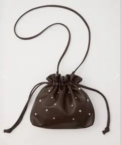 MOUSSY ノベルティー　F/LEATHER PURSE BAG（BRN）のサムネイル